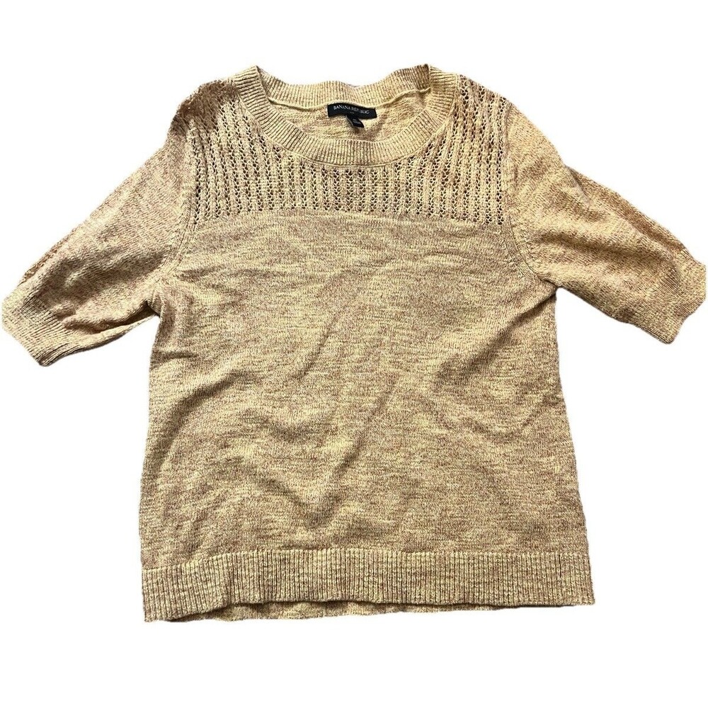 Banana Republic Sweater Women's Short Sleeve  Medium